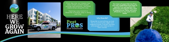 Here We Grow Again: Pest Pros Expands with New Roseville Office!